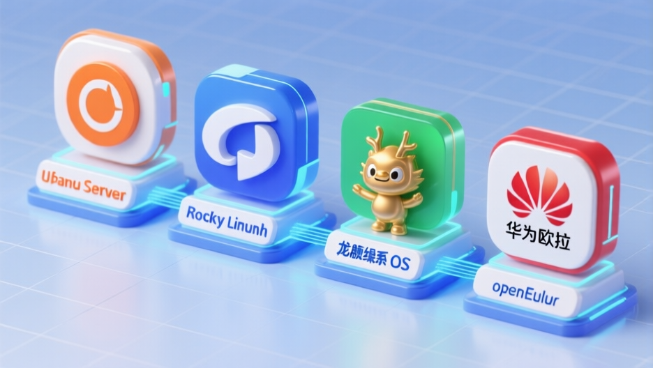 四款主流 Linux 发行版选型指南：Ubuntu Server、Rocky Linux、Anolis OS 与 openEuler 深度对比