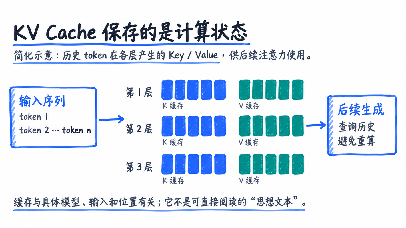 图 3：KV Cache 结构示意