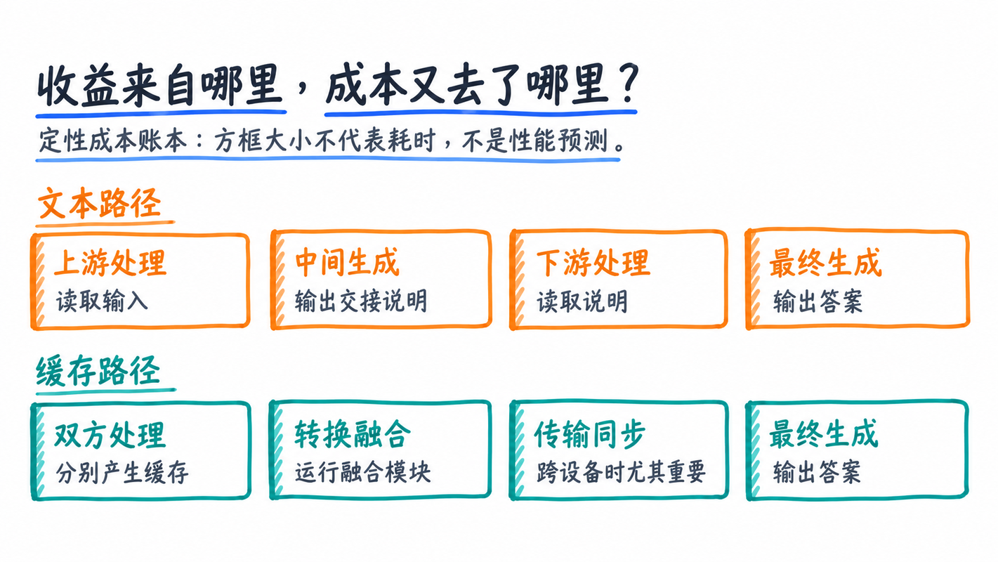 图 6：两种路径的成本账本