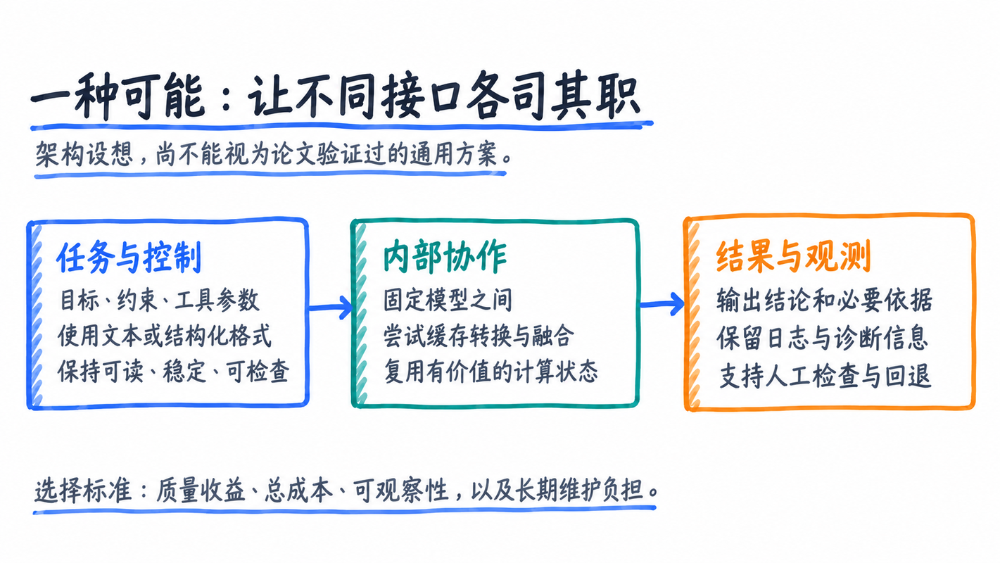 图 8：文本与缓存共同工作的架构设想